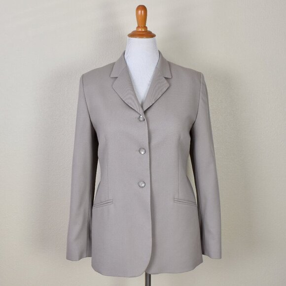 Pendleton Tan Khaki Blazer Wool 14 - Picture 1 of 7